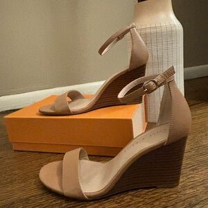 Nude wedge sandal ~*~